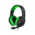 Argon 200 Auriculares Alámbrico Diadema Juego Negro, Verde