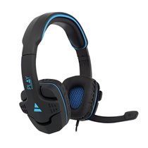 PL3320 auricular y casco Auriculares Alámbrico Diadema Juego Negro