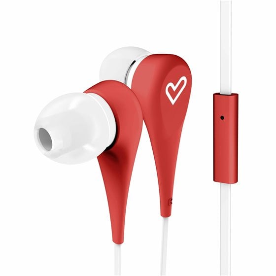 Style 1+ Auriculares Alámbrico Dentro de oído Llamadas/Música Rojo