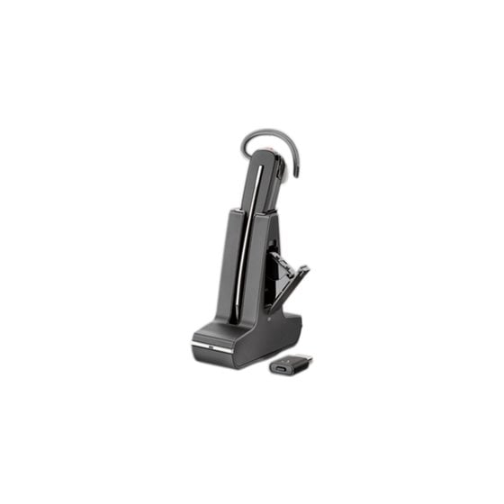 Auriculares DECT USB-A Poly Savi 8245 con certificación para Microsoft Teams de 1880-1900 MHz +D400