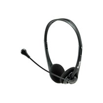 245304 auricular y casco Auriculares Alámbrico Diadema Oficina/Centro de llamadas Negro