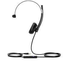 UH34 Mono Teams Auriculares Alámbrico Diadema Oficina/Centro de llamadas USB tipo A Negro