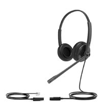 YHS34 Auriculares Alámbrico Diadema Oficina/Centro de llamadas Negro
