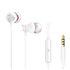 ESTM-50WT auricular y casco Auriculares Alámbrico Dentro de oído Llamadas/Música Blanco