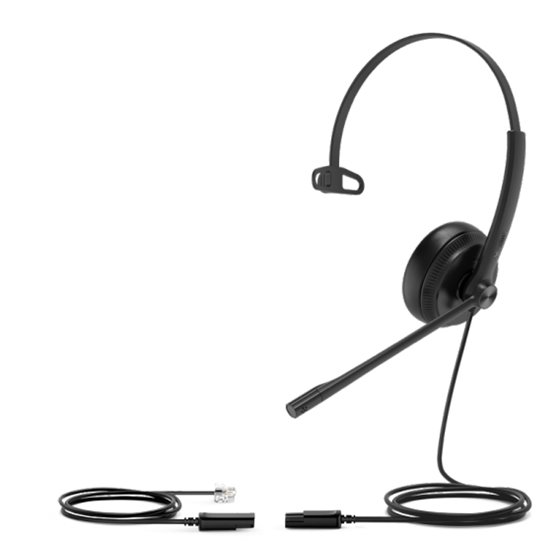 YHS34 Lite Auriculares Alámbrico Diadema Llamadas/Música Negro