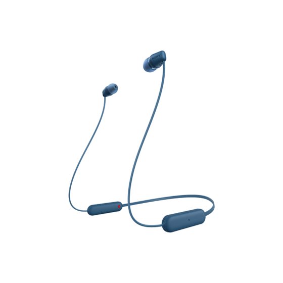 WI-C100 Auriculares Inalámbrico Dentro de oído Llamadas/Música Bluetooth Azul