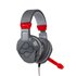 Samus Auriculares Alámbrico Diadema Juego Negro, Gris, Rojo
