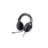 Yttrium Auriculares Alámbrico Diadema Juego Negro