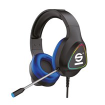 SPHEADPHONEPRO auricular y casco Auriculares Alámbrico Diadema Juego USB tipo A Negro, Azul