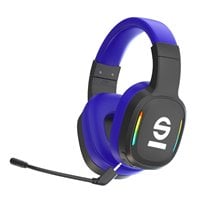 SPWHEADPHONEPRO auricular y casco Auriculares Inalámbrico Diadema Juego USB Tipo C Negro, Azul