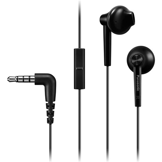 RP-TCM55E Auriculares Alámbrico Dentro de oído Llamadas/Música Negro