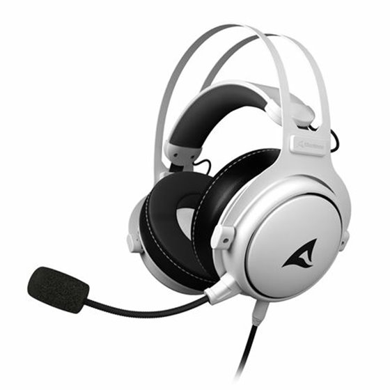 Skiller SGH50 Auriculares Alámbrico Diadema Juego Negro, Blanco