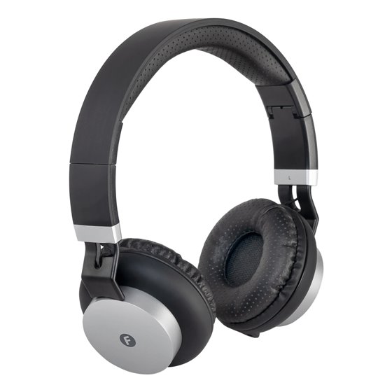 TV-PHONES auricular y casco Auriculares Alámbrico Diadema Música Negro, Plata