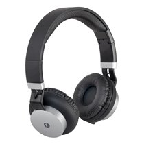 TV-PHONES auricular y casco Auriculares Alámbrico Diadema Música Negro, Plata