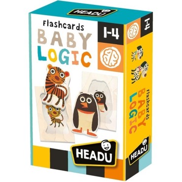 Juego Educativo HEADU Flashcards Baby Logic