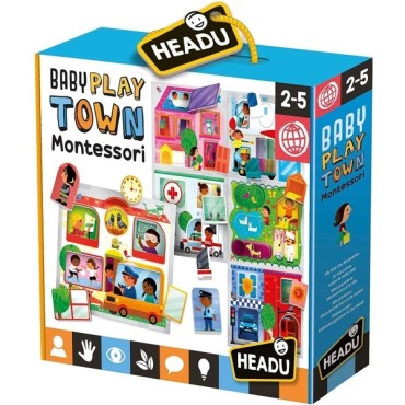 Juego Educativo HEADU Baby Play Town Montessori