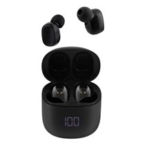 Onyx Auriculares True Wireless Stereo (TWS) Dentro de oído Llamadas/Música/Deporte/Uso diario USB Tipo C Bluetooth Negro