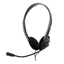 Way Auriculares Alámbrico Dentro de oído Oficina/Centro de llamadas Negro