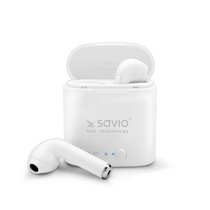 TWS-01 Biale Auriculares Inalámbrico Dentro de oído Llamadas/Música/Deporte/Uso diario Bluetooth Blanco
