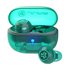 Go Pop ANC Auriculares True Wireless Stereo (TWS) Dentro de oído Llamadas/Música Bluetooth Verde azulado, Transparente