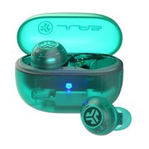 Go Pop ANC Auriculares True Wireless Stereo (TWS) Dentro de oído Llamadas/Música Bluetooth Verde azulado, Transparente