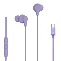 UP1600TYPECVL auricular y casco Auriculares Alámbrico Dentro de oído Llamadas/Música USB Tipo C Violeta