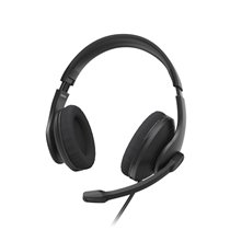HS-USB300 V2 Auriculares Alámbrico Diadema Oficina/Centro de llamadas USB tipo A Negro
