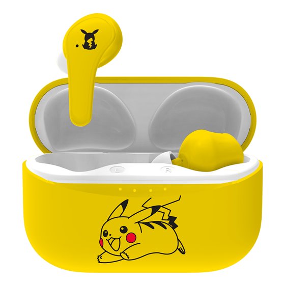 Pokémon Pikachu Auriculares Inalámbrico Dentro de oído Llamadas/Música Bluetooth Amarillo