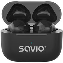 TWS-02 PRO auricular y casco Auriculares Inalámbrico Dentro de oído Música/uso diario USB Tipo C Bluetooth Negro