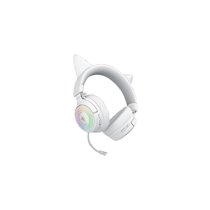 Kraken Kitty V3 Pro - White Auriculares Inalámbrico y alámbrico Diadema Juego USB tipo A Bluetooth Blanco
