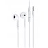 34151000 auricular y casco Auriculares Alámbrico Dentro de oído Llamadas/Música Blanco