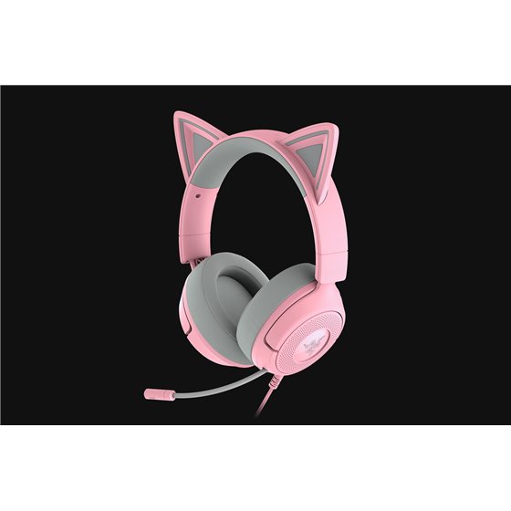 Kraken Kitty V3 X Auriculares Alámbrico Diadema Juego USB tipo A Rosa
