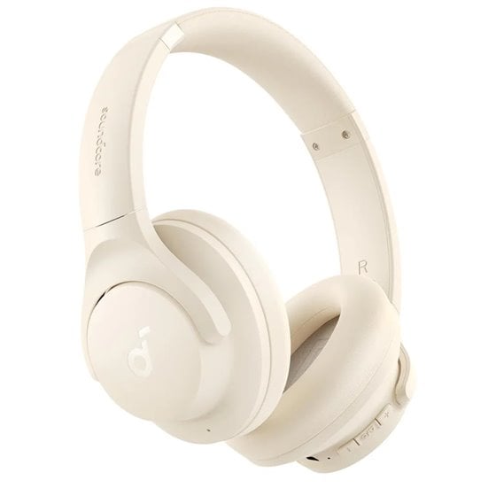 Q20i Auriculares Alámbrico Diadema Llamadas/Música USB Tipo C Bluetooth Blanco