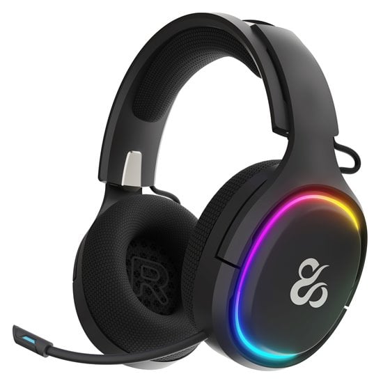 NS-HS-ATONV2 auricular y casco Auriculares Inalámbrico y alámbrico Diadema Juego Negro