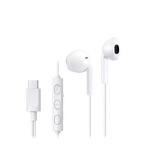 HA-FR17UC Auriculares Alámbrico Dentro de oído Llamadas/Música USB Tipo C Blanco