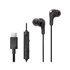 HA-FR9UC Auriculares Alámbrico Dentro de oído Llamadas/Música USB Tipo C Negro