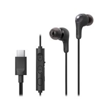 HA-FR9UC Auriculares Alámbrico Dentro de oído Llamadas/Música USB Tipo C Negro