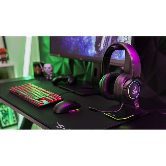 KORP IRIDIUM Auriculares Inalámbrico y alámbrico Diadema Juego USB Tipo C Bluetooth Negro