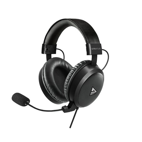 Stratus Auriculares Alámbrico gancho de oreja Juego Negro
