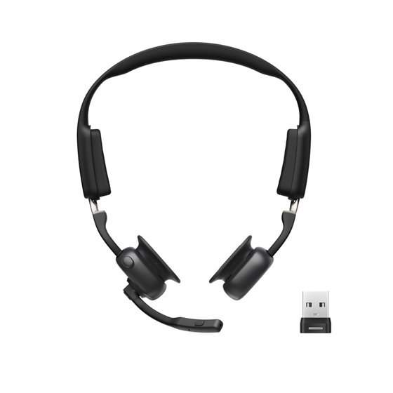 C610-AA-BK auricular y casco Auriculares Inalámbrico gancho de oreja Oficina/Centro de llamadas USB tipo A Bluetooth Negro