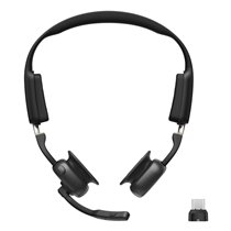 OpenMeet Auriculares Inalámbrico gancho de oreja Oficina/Centro de llamadas USB Tipo C Bluetooth Negro