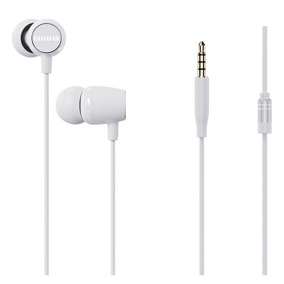 ESTM-20WT auricular y casco Auriculares Alámbrico Dentro de oído Llamadas/Música/Deporte/Uso diario Blanco