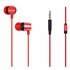 ESTM-20RD auricular y casco Auriculares Alámbrico Dentro de oído Llamadas/Música/Deporte/Uso diario Rojo