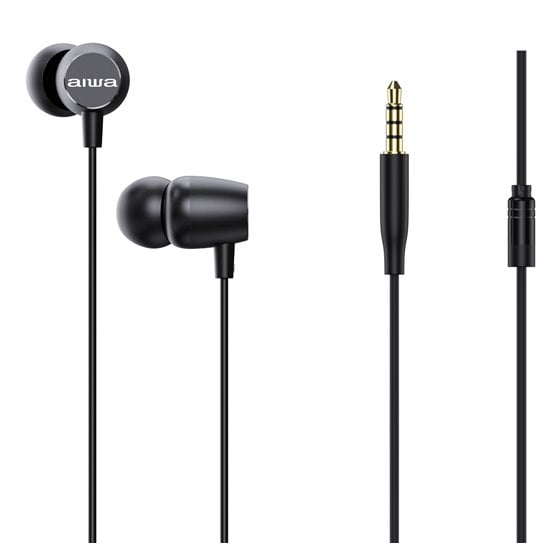 ESTM-20BK auricular y casco Auriculares Alámbrico Dentro de oído Llamadas/Música/Deporte/Uso diario Negro