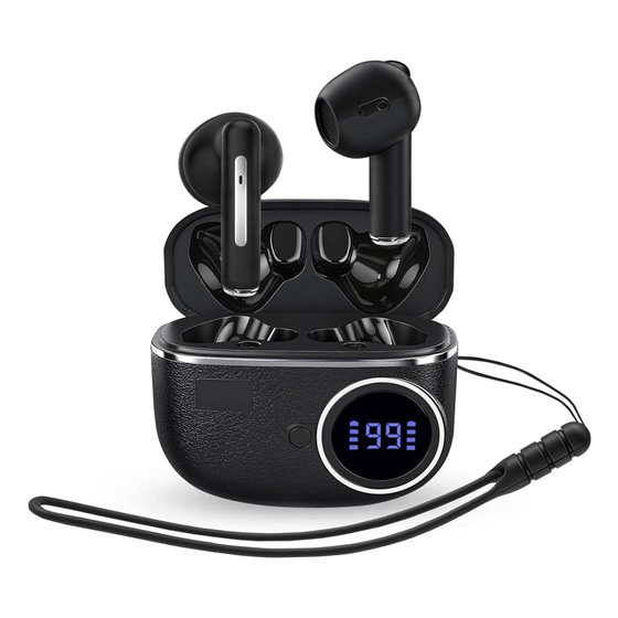 ChargeView TWS Auriculares True Wireless Stereo (TWS) Dentro de oído Llamadas/Música/Deporte/Uso diario Bluetooth Negro