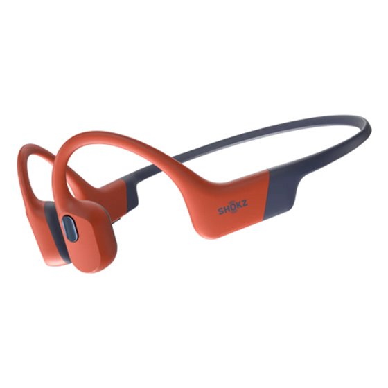 OpenSwim Pro Auriculares Inalámbrico Banda para cuello Deportes Bluetooth Negro, Rojo