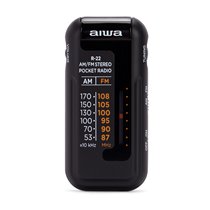 R-22BK radio Personal Analógica Negro