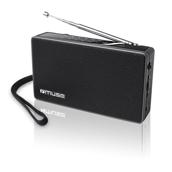 M-030 R Portátil Analógica Negro