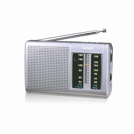 PR-BIB.001A radio Portátil Digital Plata