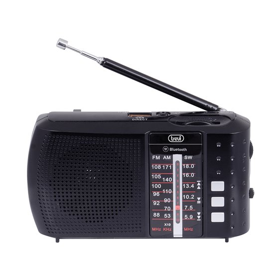 0RA7F2000 radio Portátil Analógico y digital Negro